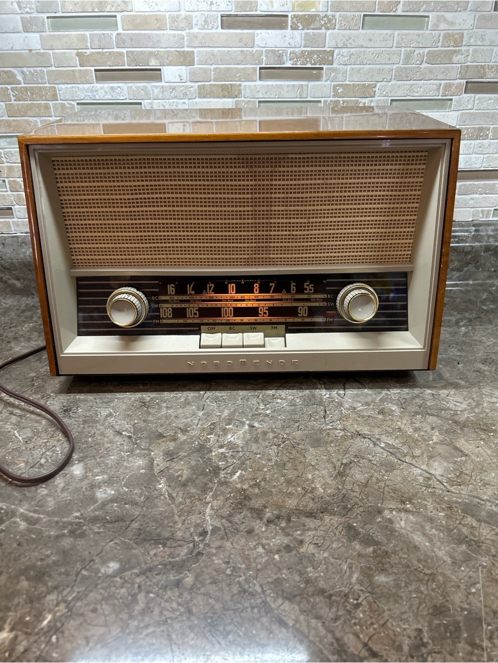 Vintage NordMende West Germany Tube Radio – Fully Working